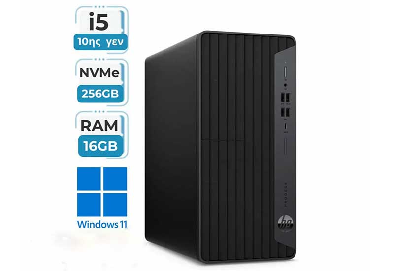 HP ProDesk 600 G6 Microtower PC i5-10500 - 16GB - 256GB SSD- Win 11 Pro Grade A+