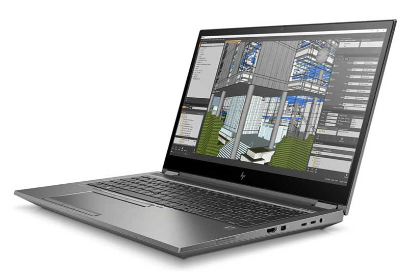 HP ZBook Fury 15 G7 Mobile Workstation - i7-10850H - 32GB - 512GB SSD - Nvidia Quadro T1000 4GB - Win 11 Pro