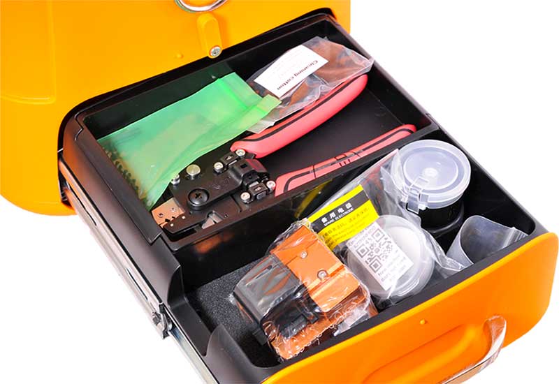 Opton fusion splicer Signal Fire AI-9 (including toolbox & tools)