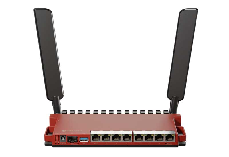 MikroTik L009UiGS-2HaxD-IN wireless router Wi-Fi 6 AX574 8x GE, 1x SFP, 1x USB 3.0