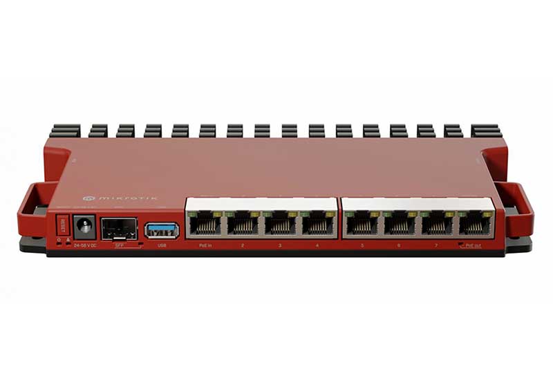 MikroTik L009UiGS-RM router 8x GE, 1x SFP, 1x USB 3.0