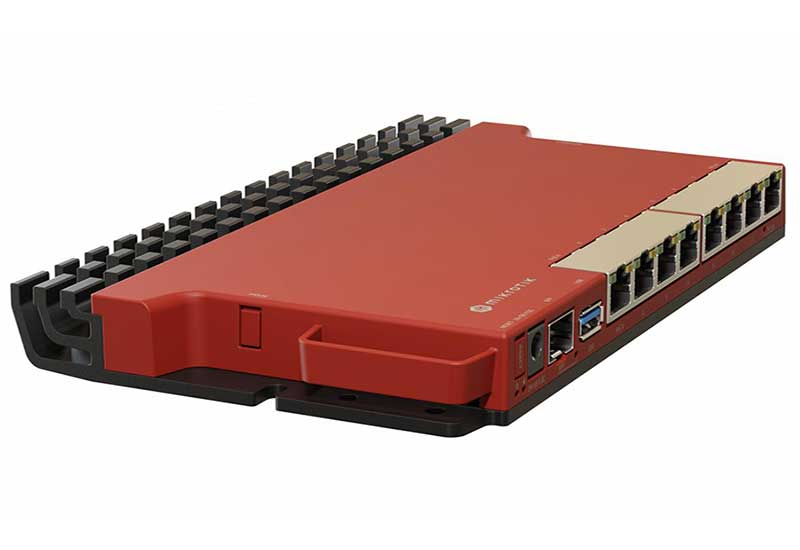 MikroTik L009UiGS-RM router 8x GE, 1x SFP, 1x USB 3.0