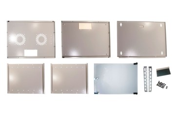 Mirsan SOHO04U40DE-2 Rack 19" cabinet 4U 40cm glass gray flat pack