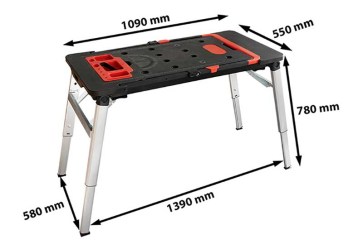 Opton WIS0731 floding workbench 4 in 1